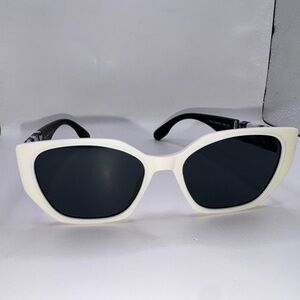 Dior Elegant Black and White Sunglasses